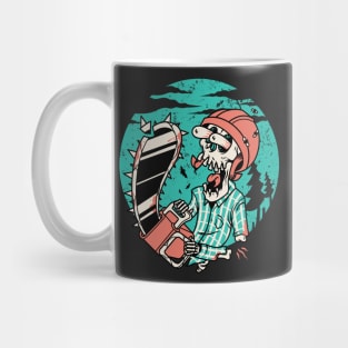 Skullchain Saw Mug